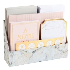 Mara Mi Marble Stationery Desk Set
